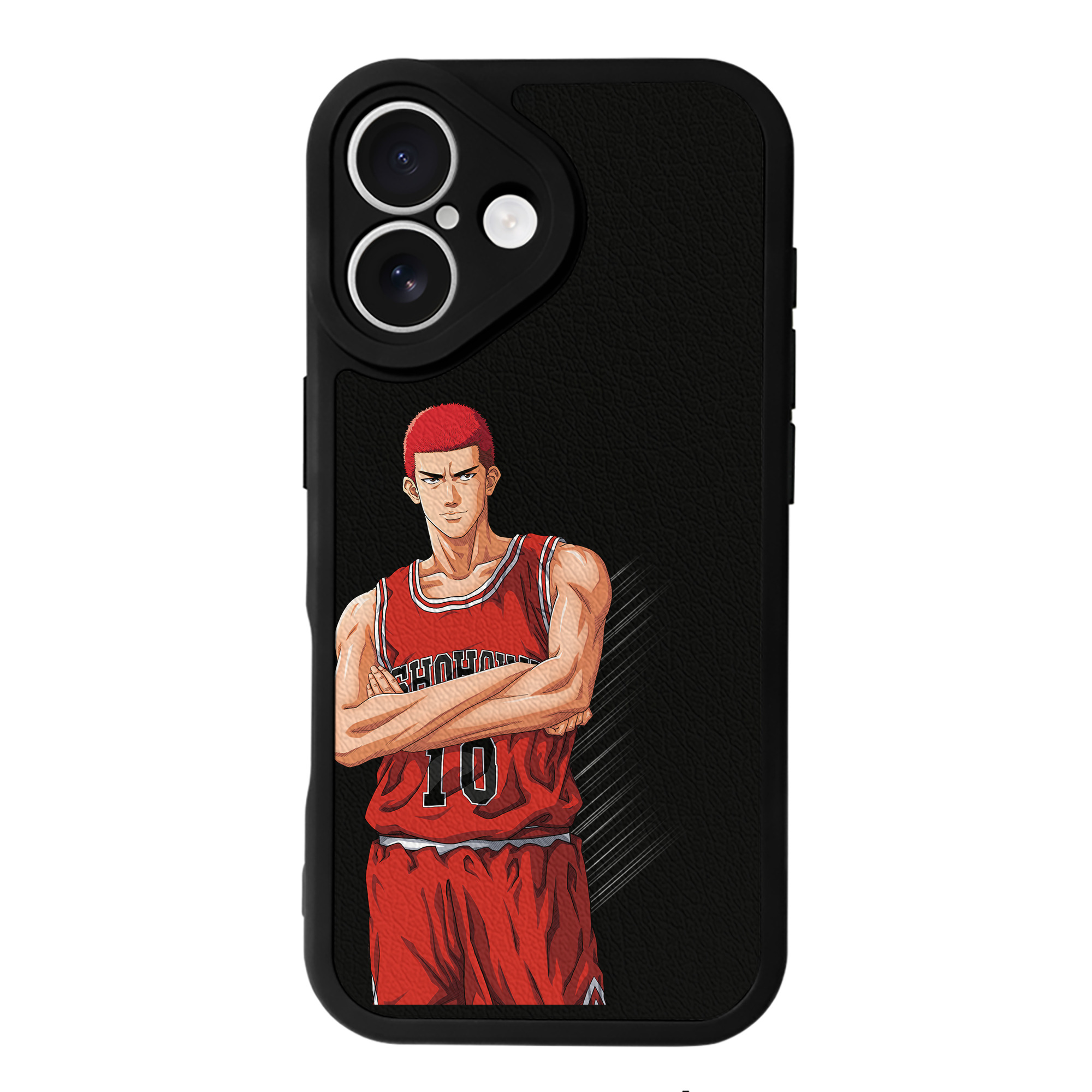 （画像用） SLAM DUNK／スラムダンク 【iPhone 16シリーズ対応】シリコンスマホケース（レザー調） 材質：シリコン